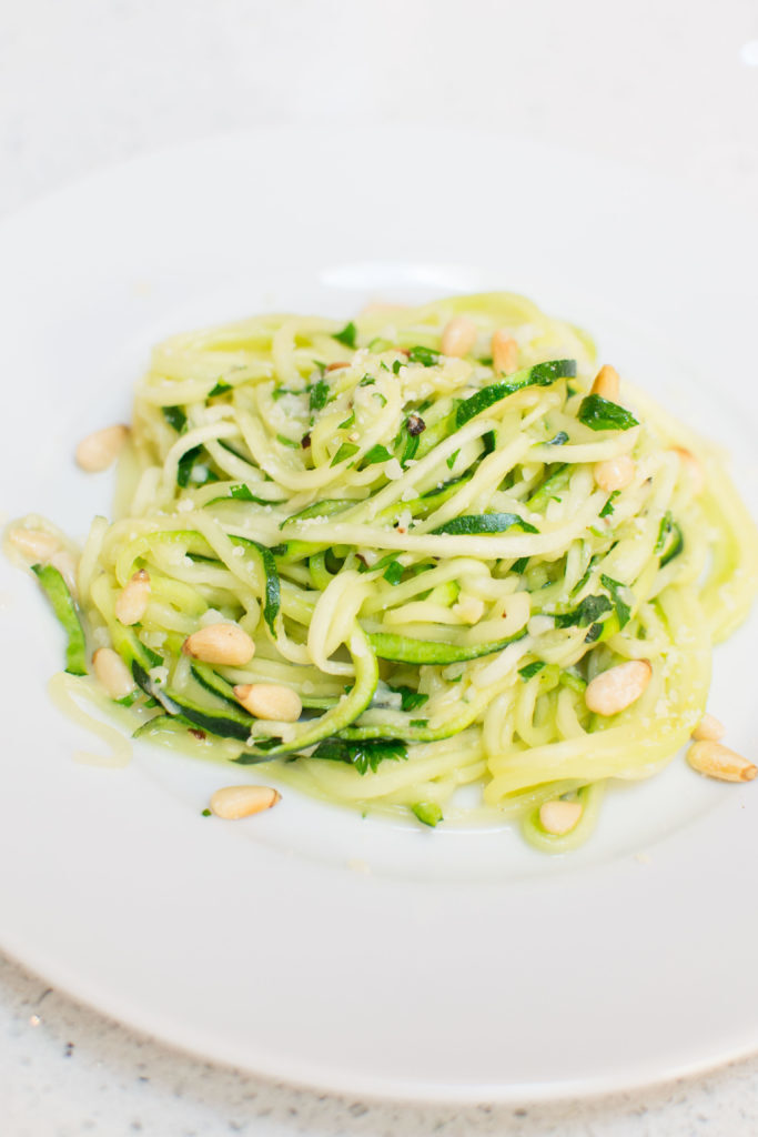 Image for 6-Minute Garlic Parmesan Zoodles