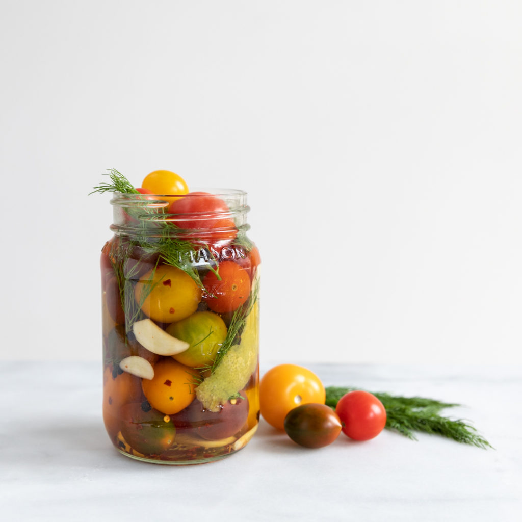 Quick Pickled Cherry Tomatoes - Lakewinds Food Co-op