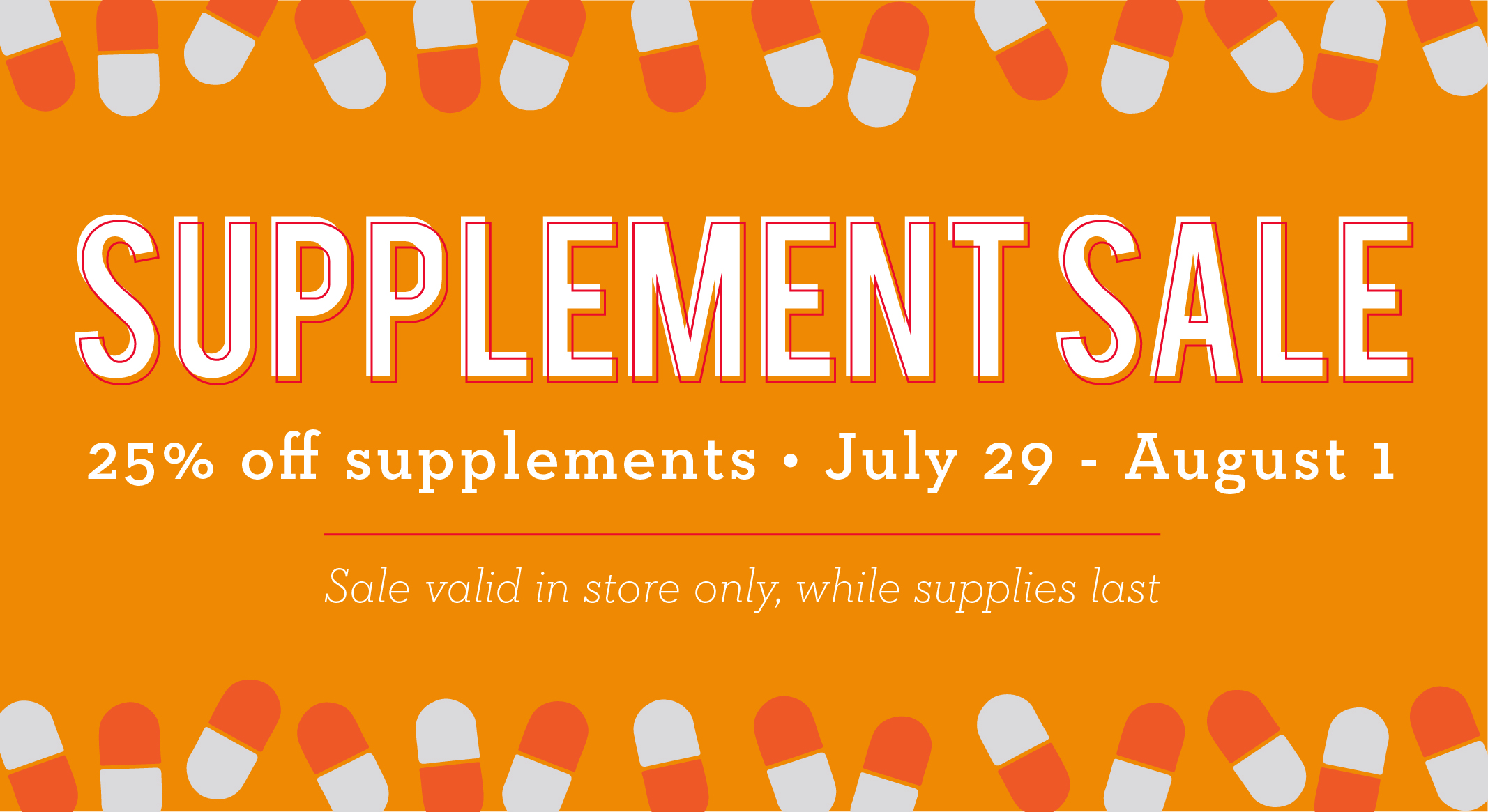 Supplement Sale 25 Off Lakewinds Food Co Op