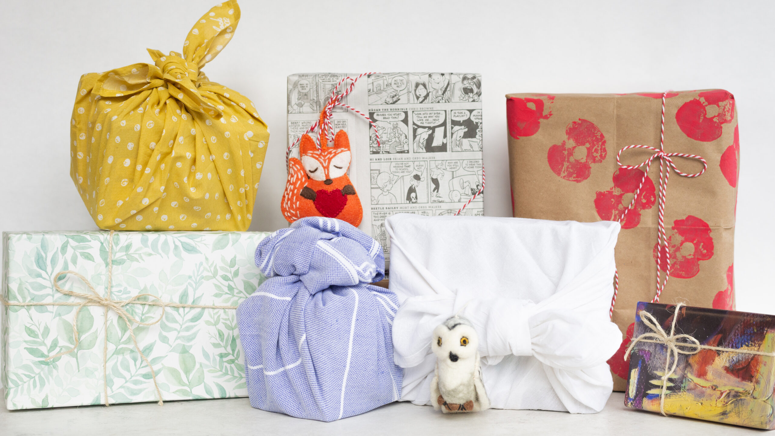 9 Ways to Wrap Without Buying Wrapping Paper - Organic Authority