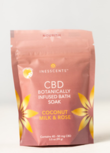 Pink Bag of CBD Bath Salts