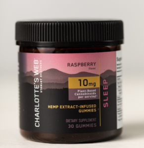 Charlotte's Web Pink Jar of CBD Gummies