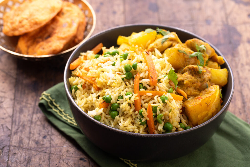 Image for Carrot, Pea, Herb Pulao