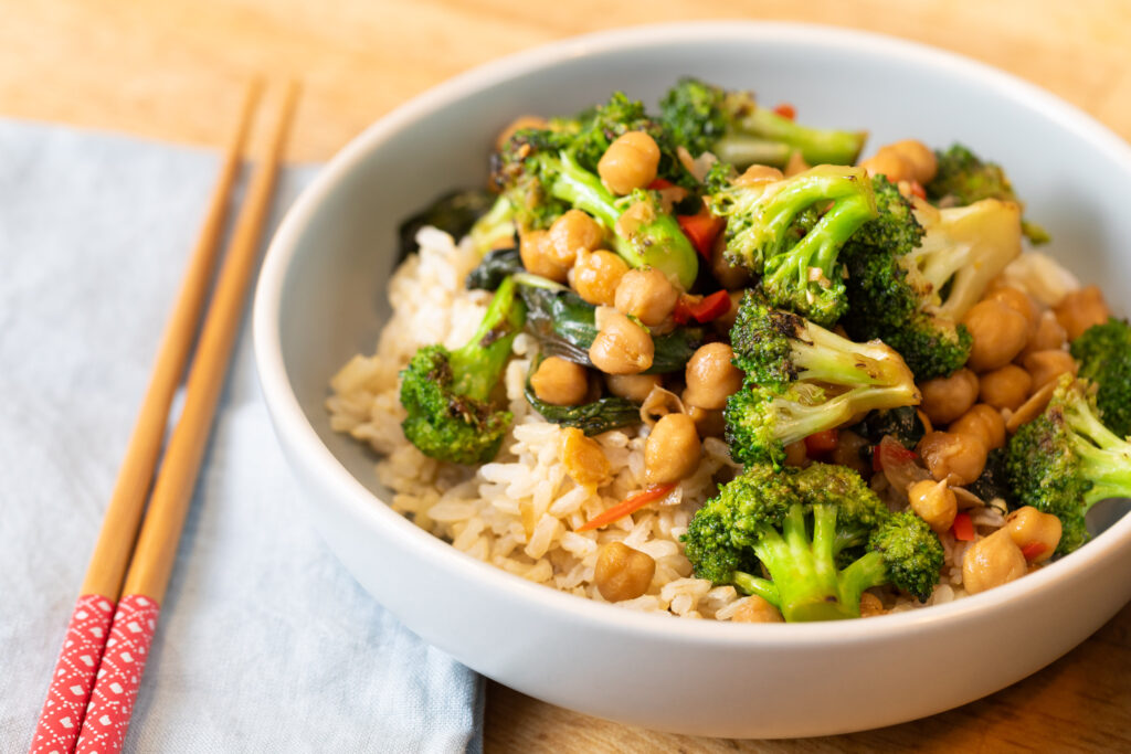 Image for Broccoli Chickpea Stir-Fry