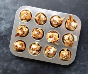 Baked Brie Bites in a Muffin Tin