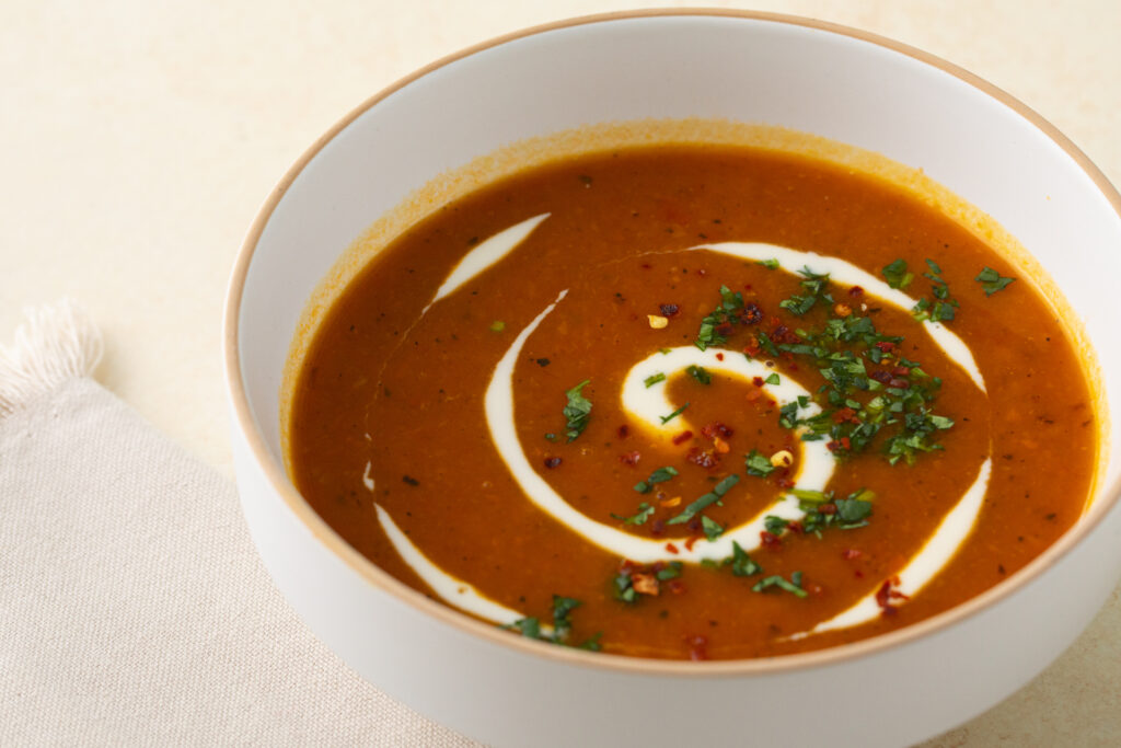 Image for Ginger Pumpkin Tomato Soup